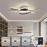 Modern LED Ceiling Light Fixture,40W 2600 Lumen ,Flush Mount Ceiling Chandelier,Ceiling Lamp for Kitchen Bedroom Study Living
