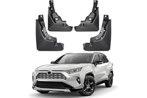 Birbenben Mud Flaps Fit for Toyota RAV4 RAV 4 Hybrid 2019-2025, OEM Style No Drilling Mud Guards Mudguard Mudflap Rear Tire Splash Compatible with 2021 2022 2023 2024 Toyota RAV4 Hybrid Accessories