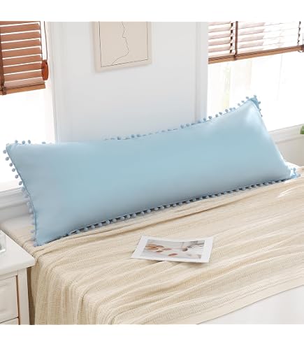White Pillow Cases King Size Set of 2 White Tassel