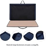 Becko US Jigsaw Puzzle Board 1000 Piece Portable Storage Case Non-Slip Khaki view 4