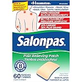 Salonpas Pain Relieving Patch, 60 count