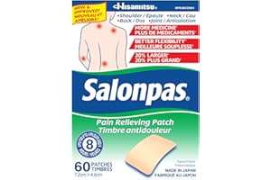 Salonpas Pain Relieving Patch, 60 count