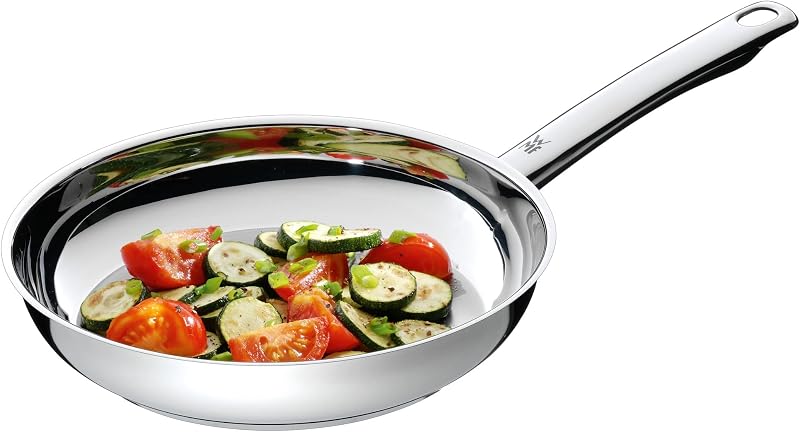 Favorit – Padella in acciaio inox 18/10 Cromargan, 20 cm, senza rivestimento, adatta a tutti i tipi di cucine