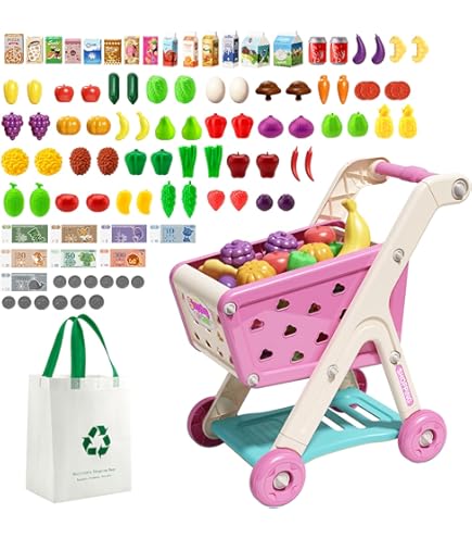 Carrito Para Bebe Juego De Supermercado Para Con Carrito De