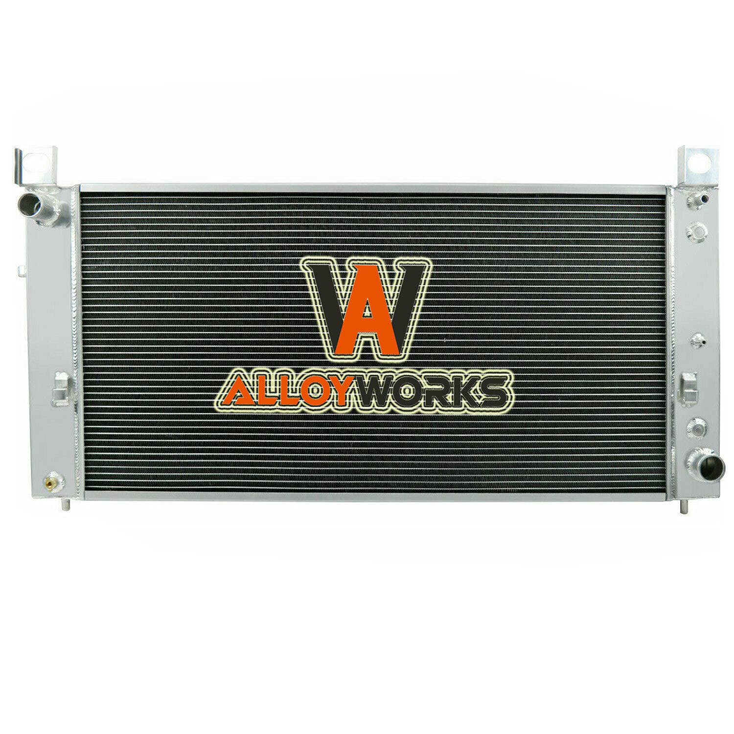 Photo 1 of ***DENTS***CU2334 3 Row All Aluminum Radiator for 1999-2012 Chevy Silverado 1500 2500 Tahoe 4.8L 5.3L V8, 28" W Core