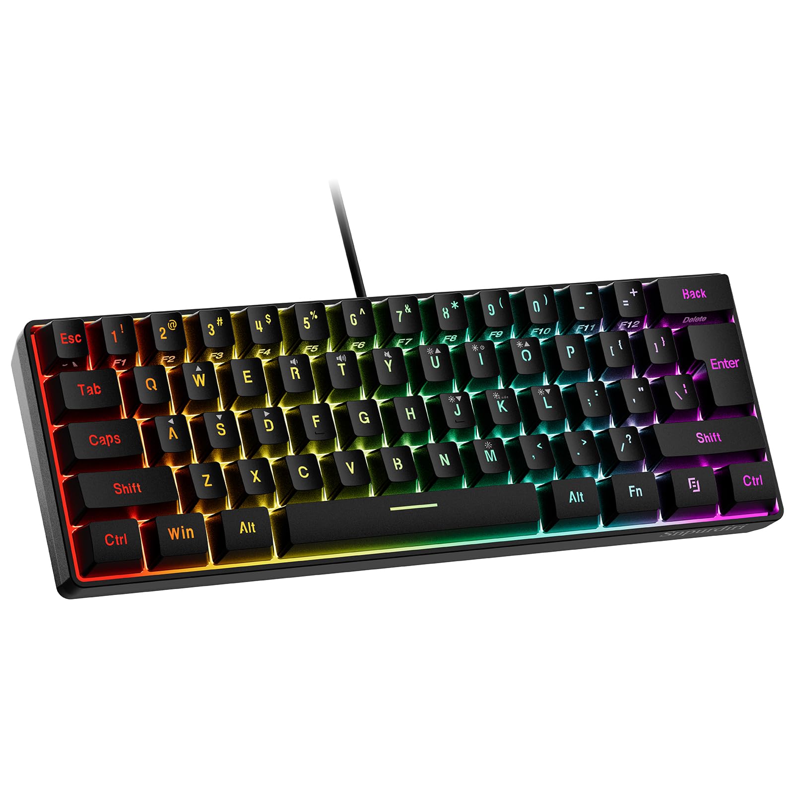 Qwerty Keyboard Layout 60