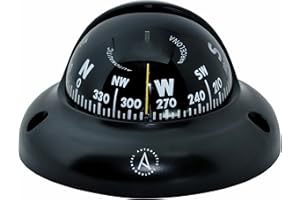 Autonautic - Surface Mount Compass - Suited for use in a Rib or Dinghy
