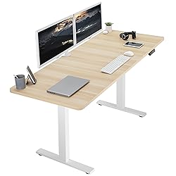 VIVO Electric 71 x 30 in Standing Desk, Memory