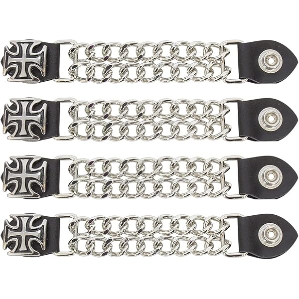 Leather Vest Extensions Route66 Chain Vest Extender Waistcoat