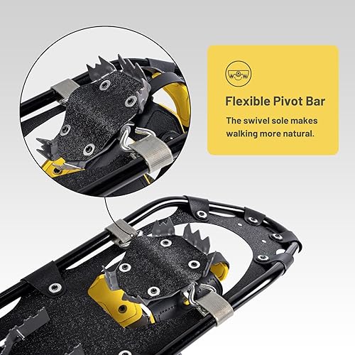 G2 36Inch Light Weight Snowshoes Women Men Yth EVA Ratchet Binding - View #12