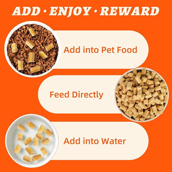 WELLIX CHICKEN & PUMPKIN RAW TREAT – FREEZE DRIED CHICKEN SNACKS, PET FOOD TOPPER, GRAIN FREE, CRUNCHY CAT TREATS FOR INDOOR CATS – FOR SMALL, MEDIUM & LARGE CATS & DOGS – 4.59 OZ