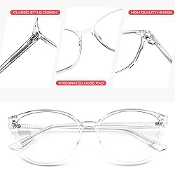 JFXQDR Women's Blue Light Blocking Glasses, TR90