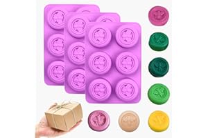 ROTATE COLOR Soap Molds, Soap Molds for Soap Making, Perfect for Bee Soap Making, Honey Silicone Molds for Handmade Soap, Lotion Bars, Wax Melts, Beeswax （3 Pack - Bee）