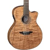 Luna High Tide Grand Concert Nylon String Acoustic/Electric Guitar
