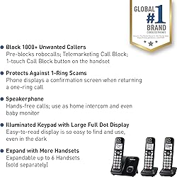 Panasonic Cordless Phone with Advanced Call