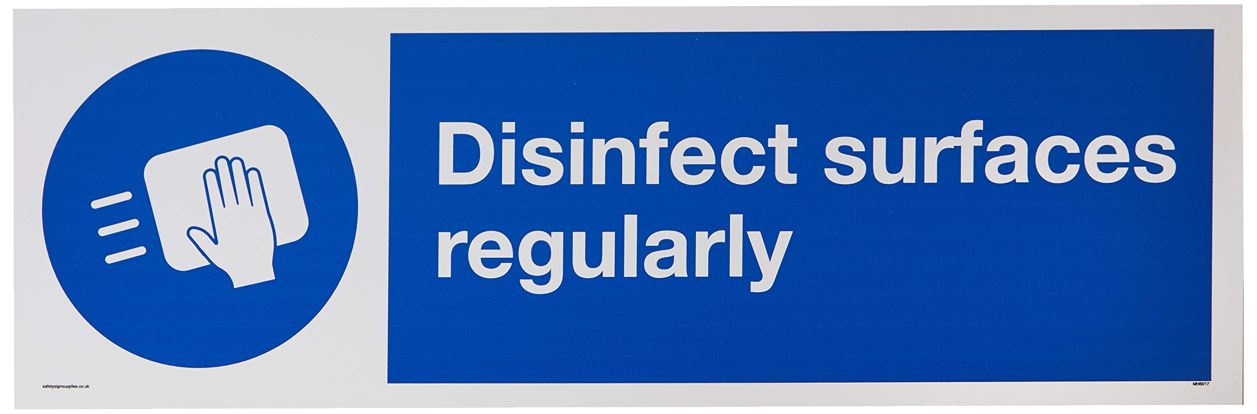 Disinfect surfaces regularly