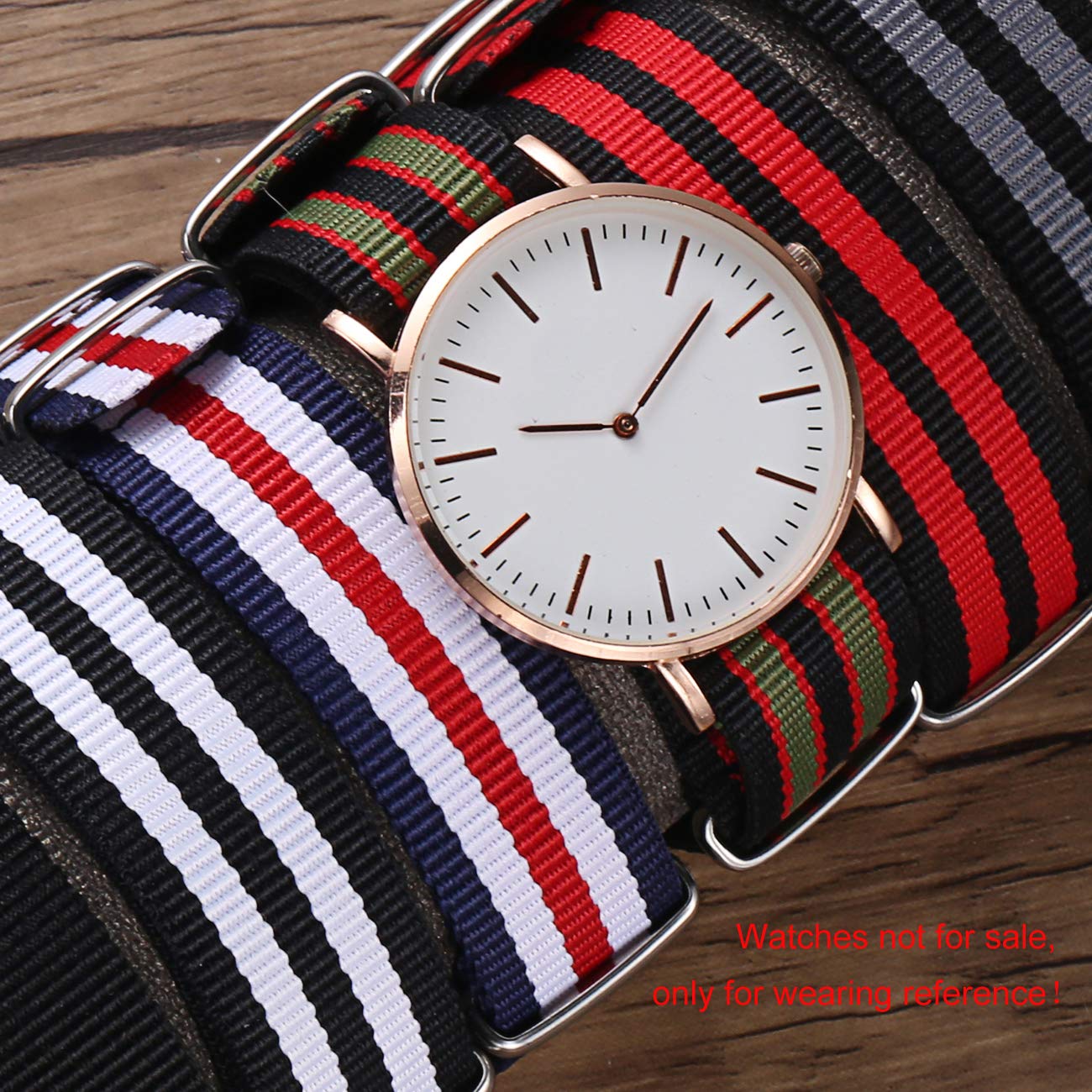 Watch Carty Mua Carty Military Nylon Strap 6 Packs 18mm 20mm 22mm Watch Band Nylon ...