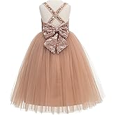 ekidsbridal Crossed Straps A-Line Junior Flower Girl Dresses Pageant Dress Ball Gown 177