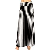 Eevee Women's Beautiful Fold Over Maxi Skirt (ONE Size)