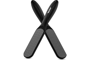 BEZOX Double-Sided Glass Foot File Callus Remover(1 PCS), Foot Scrubber for Dead Skin, Smooth Feet Pedicure Tools for Feet, P