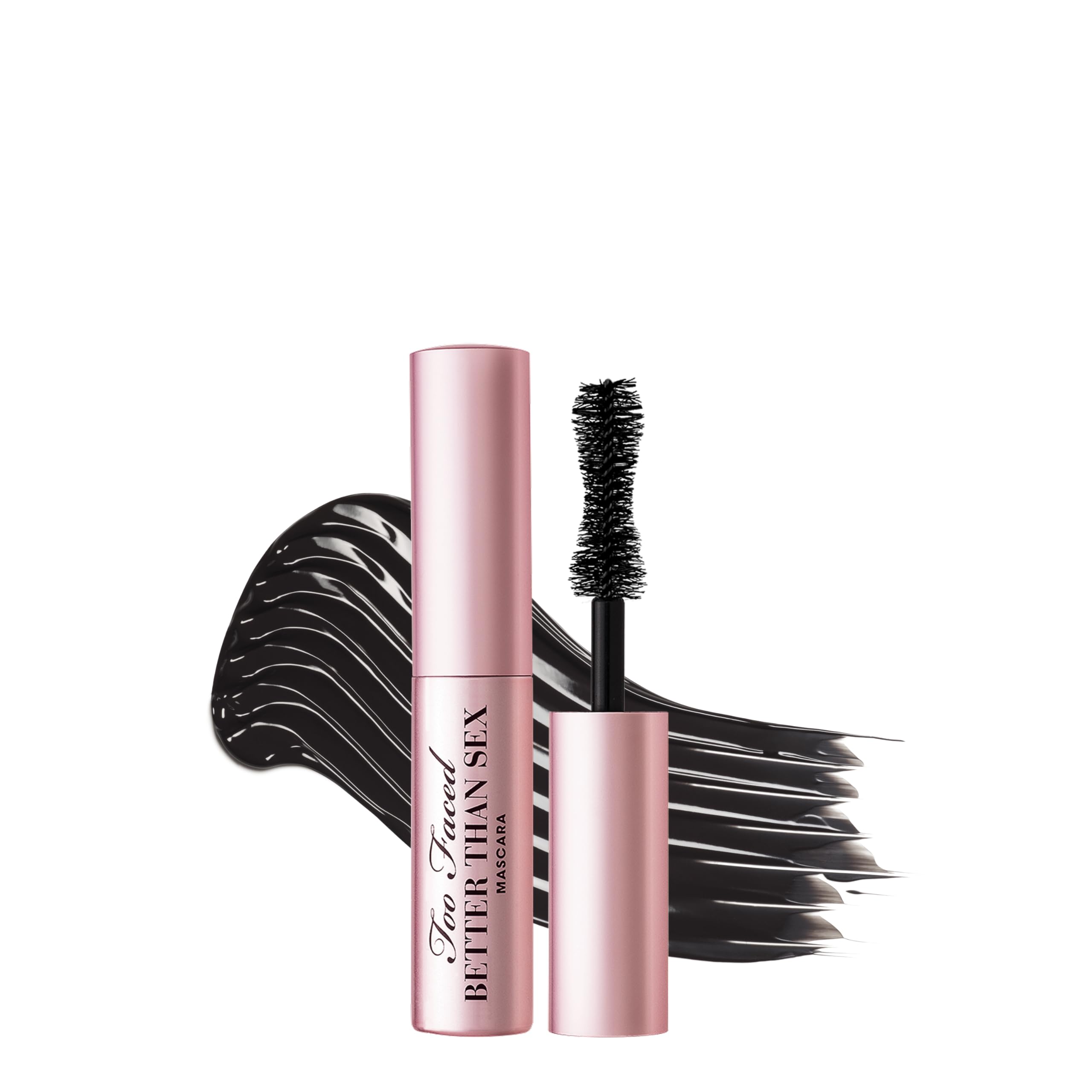 Photo 1 of Too Faced Better Than Sex Volumizing Mascara | Dramatic Volume + Length | Cruelty Free, Travel Size, 0.17 Fl Oz, Black