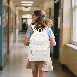 Bluboon School Backpack for Teen Girls Bookbags