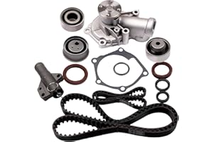 ECCPP TCKWP332 TB332-168K1 CPW6622 Timing Belt Water Pump Kit 2006-2009 for Mitsubishi Eclipse 2004-2006 for Mitsubishi Galant 2004-2006 for Mitsubishi Lancer 2004-2006 for Mitsubishi Outlander