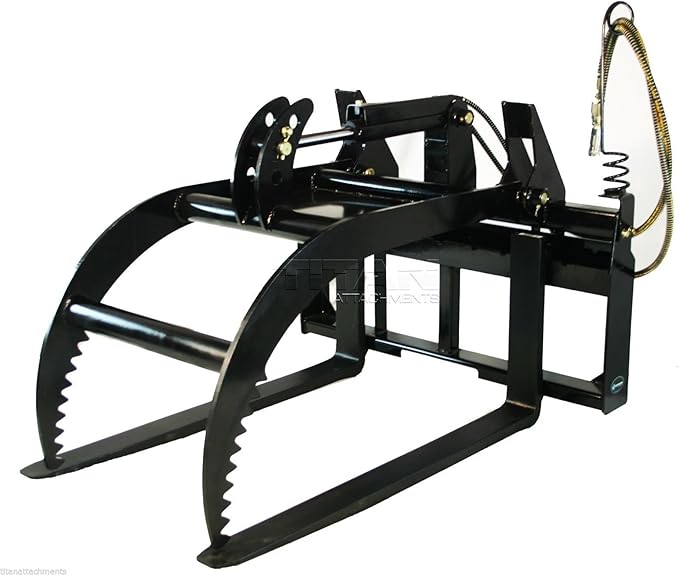 42" Pallet Fork Grapple Skid Steer Loader Attachment case bobcat kubota