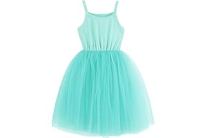 BTGIXSF Baby Girls Tutu Dress Long Sleeve Toddler Sleeveless Dresses Infant Tulle Sundress