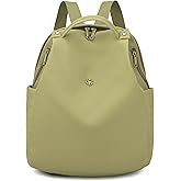 Nawoshow Mini Nylon Women Backpacks,Small Ladies backpacks Casual Lightweight Shopping Travel Daypack (Light Green)