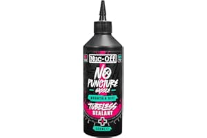Muc-Off No Puncture MTB Hassle Tubeless Sealant, 500ml - Tubeless tire Sealant for Bicycle Puncture Repair - Durable Bike tir