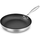 Scanpan CX+ 11" Fry Pan - Stratanium Plus Nonstick - 5-ply Stainless Steel