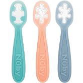 Nuby Baby's First Spoons - 3 Pack | Pastels