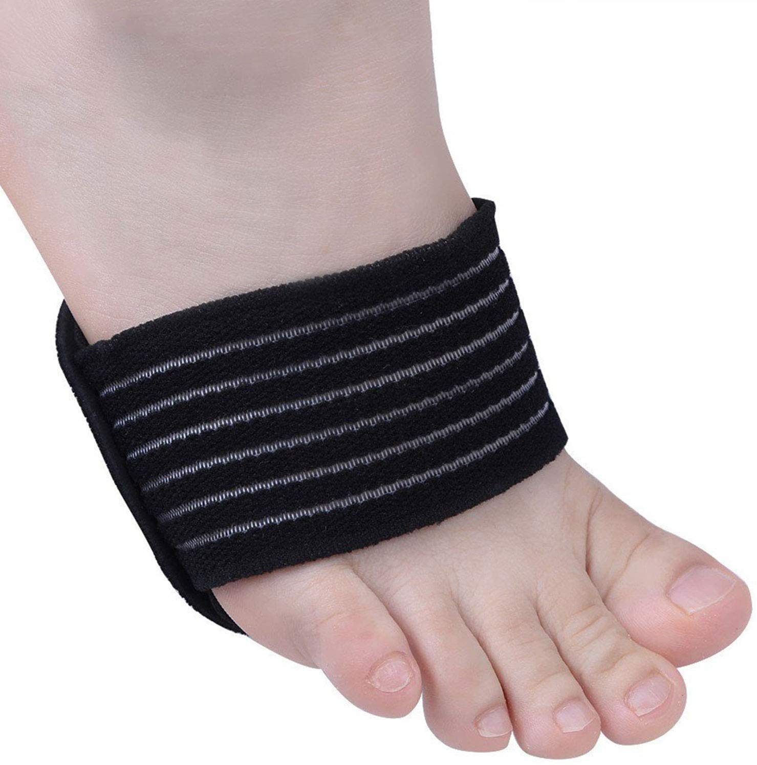 Pedimend Compression Arch Support - Plantar Fasciitis Pain Relief - Helps Fallen Arches, Heel Pain and Back Pain - Reduces Cramps and Stiffness - Foot Care