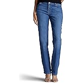 Lee Women's Petite Relaxed Fit Straight Leg Jean