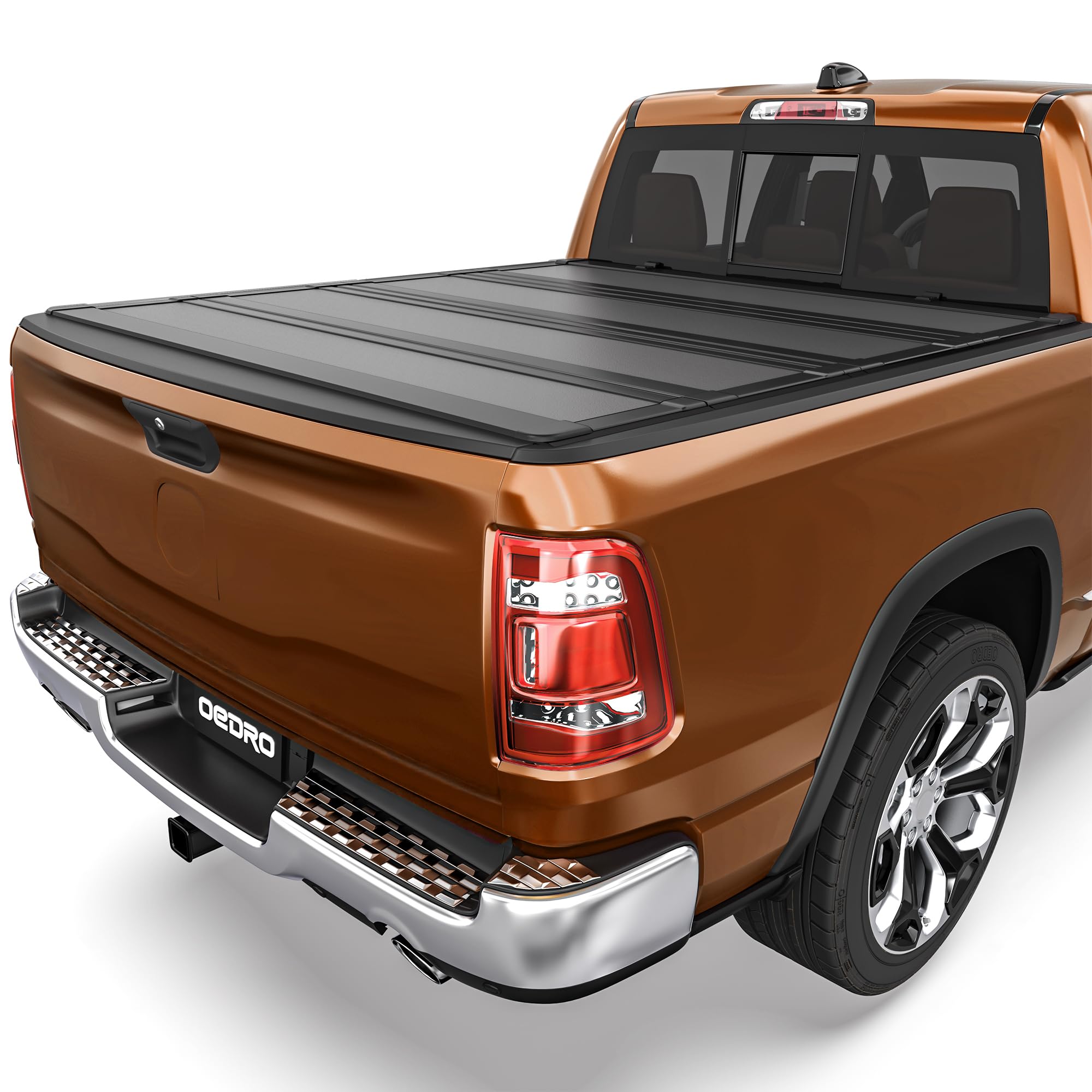 Photo 1 of **PARTS ONLY** OEDRO Hard Quad-Fold Low-Profile Tonneau Cover Fit for Dodge Ram 1500 Classic 2009-2024, for Dodge Ram 2500 3500 2010-2026 with 6.4ft Bed Without Rambox