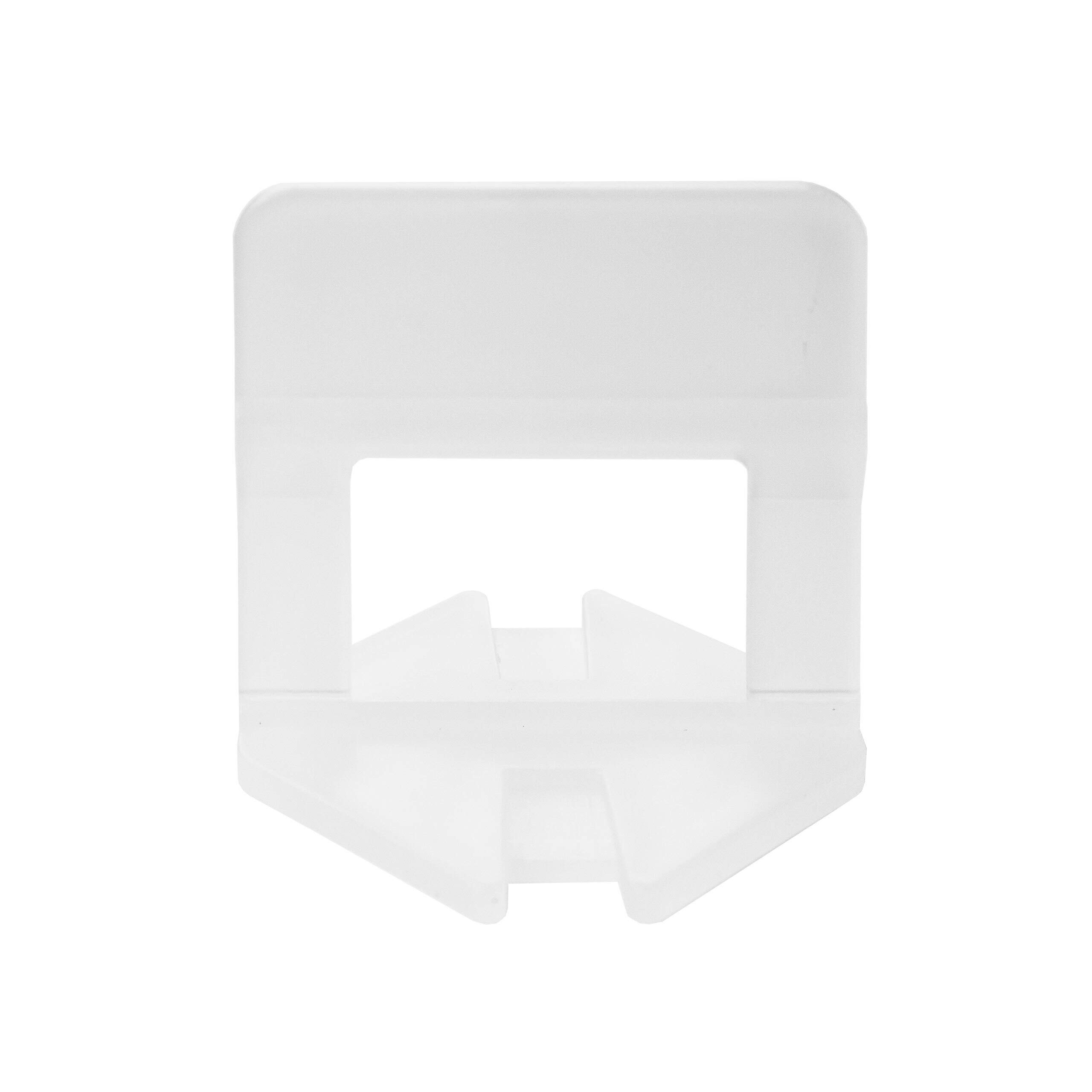 Lantelme Tile Installation Aid, Pull Tabs 1 to 4 mm Joint Width, 500 Pieces, Tiles Height 3–15 mm, Tile Levelling System, transparent