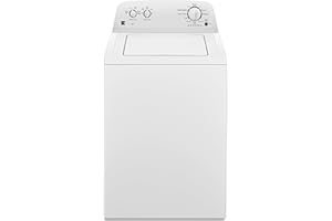 Kenmore Top-Load Washer with Dual Action Agitator, Stainless Steel Top Loader Laundry Washing Machine, 3.5 cu. ft. Capacity White
