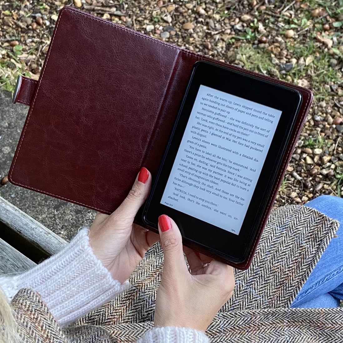 Universal Book Cover for eBook Readers. Fits e-Readers Inc. Kobo, Nook, Kindle Paperwhite (inc 12th Gen & Signature Edition), Kindle, storytel and More. (Neverending Story)