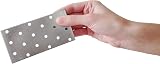 LLB Joining Plates Pack of 10 120x60x2mm Galvanised Z275 275g/m2 18 Holes view 8
