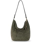 The Sak Sequoia Hobo Bag - Premium Large Leather Women's Handbag for Everyday & Travel - Durable Purse With Zipper Pocket