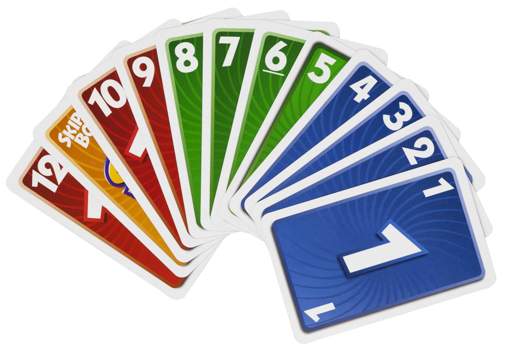 Mattel Games Skip-BO, Kartenspiele für die Famile, Perfekt als Kinderspiel, Reisespiel oder Spiel für Erwachsene, Gesellschaftsspiel, für 2-6 Spieler, ab 7 Jahren, 52370 4