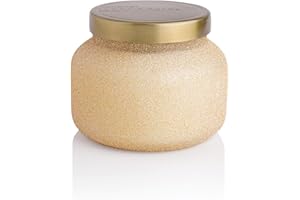 Capri Blue Signature Glam Jar Candle - Long Lasting Soy Wax Blend - Glitter Candles for Home Scented with Luxury Holiday Scents (Pumpkin Dulce, 19 oz)