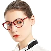 MARE AZZURO Women Reading Glasses Stylish Readers 0 1.0 1.25 1.5 1.75 2.0 2.25 2.5 2.75 3.0 3.5 4.0 5.0 6.0 (Red 200)