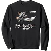Attack on Titan Season 3 Levi Jump Attack Anime Sweatshirt