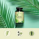 Vegavero Organic Moringa Oleifera Tablets 2000 mg 180 Vegan Non-GMO view 5