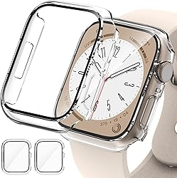 2 Pack Case for Apple Watch 40mm SE Series 6/5/4/SE