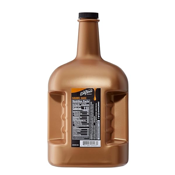 DAVINCI GOURMET CARAMEL SAUCE, 128 FLUID OUNCES (PACK OF 1)