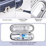 Hemiks Electric Toothbrush Travel Case Waterproof EVA Case with Accessories view 4