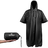 Arcturus Rain Ponchos | Adjustable Hood | Waterproof Ripstop Nylon | Great for Hunting, Fishing & Camping